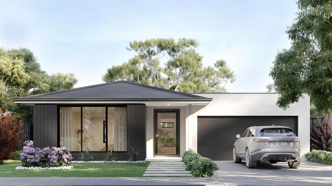 Designer Range Homes 001 Facade